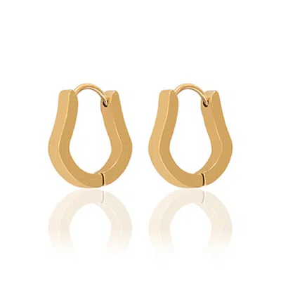A Weathered Penny Women's Gold Juno Hoops