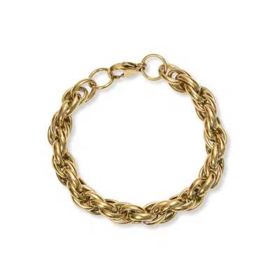 A Weathered Penny Women's Gold Knot Bracelet