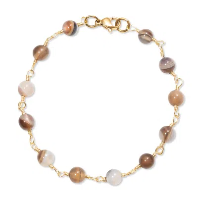 A Weathered Penny Women's Gold Leia Bracelet