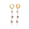 A WEATHERED PENNY WOMEN'S GOLD LEIA HOOPS