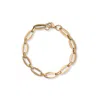A Weathered Penny Women's Gold Link Chain Bracelet