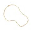 A Weathered Penny Women's Gold Long Cable Chain