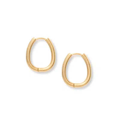 A Weathered Penny Women's Gold Luna Hoops