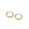 A Weathered Penny Women's Gold Madison Hoops In Gold