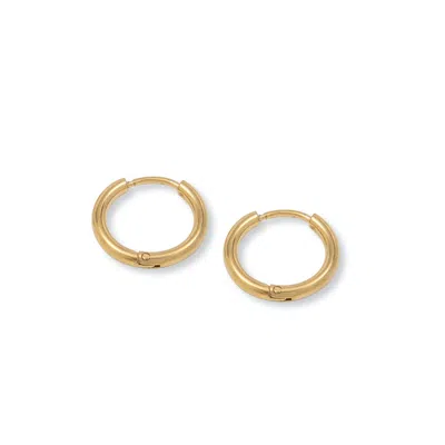 A Weathered Penny Women's Gold Madison Hoops