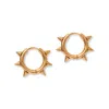 A Weathered Penny Women's Gold Moxie Hoops