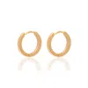 A Weathered Penny Women's Gold Nala Hoops In Gold