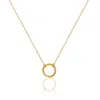 A Weathered Penny Women's Gold Sculptured Zola Chain