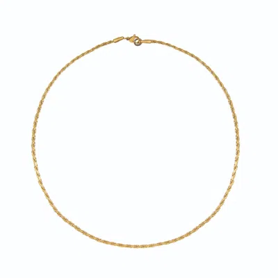 A Weathered Penny Women's Gold Snake Chain Necklace