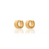 A Weathered Penny Women's Gold Vera Hoops In Gold