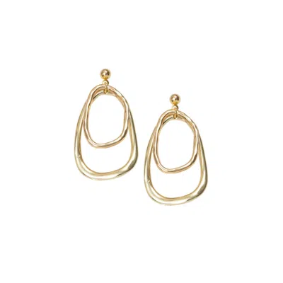 A Weathered Penny Women's Gold Willa Earrings