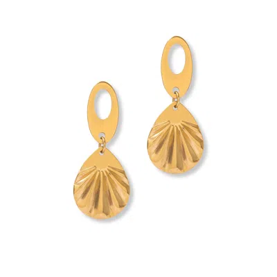 A Weathered Penny Women's Gold Wren Studs