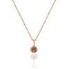 A Weathered Penny Women's Gold / Yellow Gold Birthstone Necklace - October In Gold