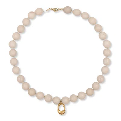 A Weathered Penny Women's Neutrals / Gold Sanna Necklace