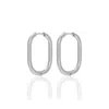 A Weathered Penny Women's Silver Asha Hoops