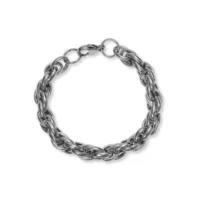 A Weathered Penny Women's Silver Knot Bracelet In Metallic