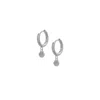 A Weathered Penny Women's Silver Shelley Hoops In Metallic