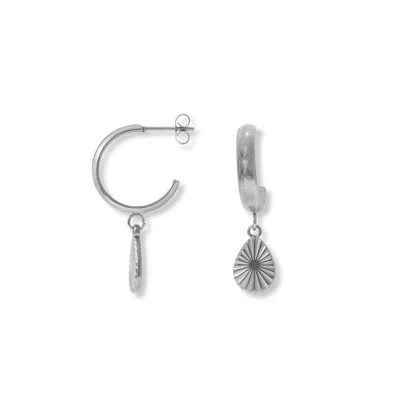 A Weathered Penny Women's Silver Sol Hoops In Gold