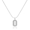 A Weathered Penny Women's Silver / White Silver Lyra Pearl Necklace