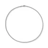 A Weathered Penny Women's Silver Woven Necklace