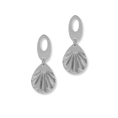 A Weathered Penny Women's Silver Wren Studs In Metallic