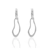 A Weathered Penny Women's Silver Yuna Drop Hoops