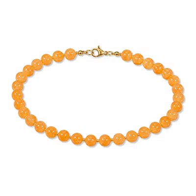 A Weathered Penny Women's Yellow / Gold Sari Bracelet