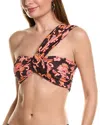A.l.c . Athena Bikini Top In Red