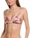 A.l.c A. L.c. Dylan Bikini Top In Pink