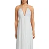 A.l.c Angelina Pleated Midi Dress In Off White