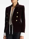 A.L.C CHELSEA JACKET IN CHOCOLATE PLUM