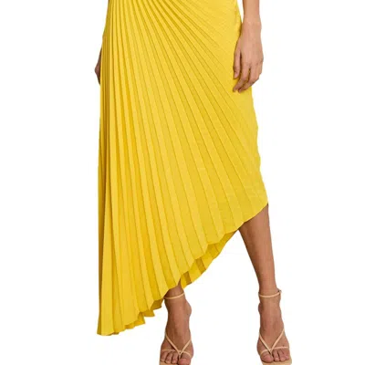 A.l.c Delfina Dress In Yellow