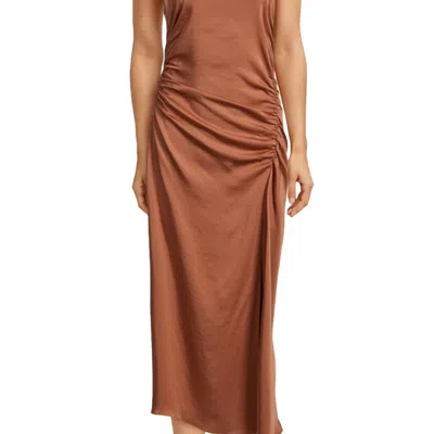 A.l.c Inez Dress In Brown