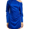 A.l.c Jamie Mini Dress In Cyan