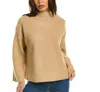 A.L.C LOUISE SWEATER IN CAMEL