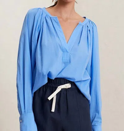 A.l.c Nomad Top In Sea Blue
