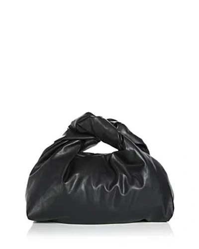 A.l.c Paloma Twist Faux Leather Top Handle Bag In Black