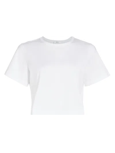 A.l.c Women's Julia Cotton Cropped T-shirt In White