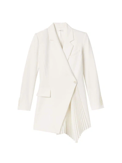 A.l.c Women's Juliet Pleated Blazer Minidress In Daikon