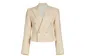 A.L.C WOMEN'S RIVER LINEN DOUBLE BREASTED BLAZER IN BARELY BEIGE