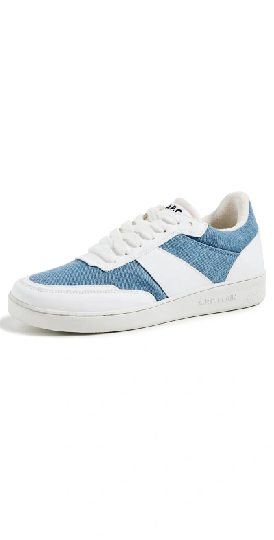 Apc A. P.c. Plain Sneakers Iab In Iab Light Blue