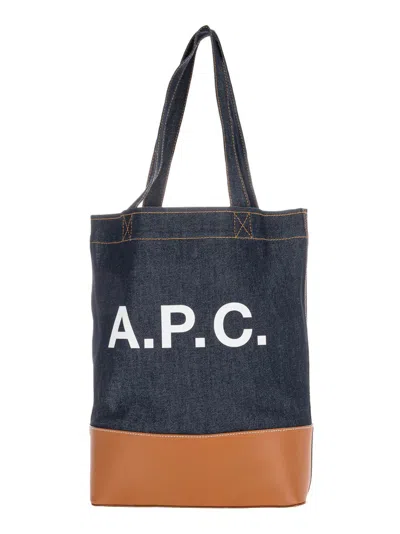 Apc A.p.c. Axelle Tote Bag In Multi