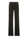 Apc Jean Naomi High-waist Straight-leg Jeans In Black