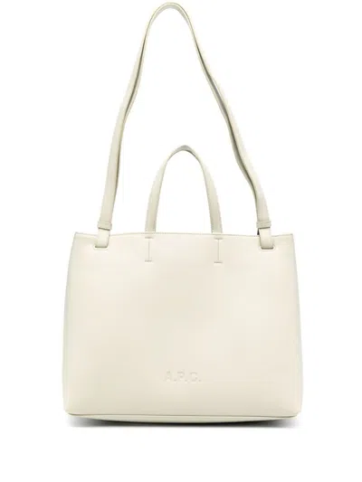 Apc A.p.c. Cabas Market Small Bags In Nude & Neutrals