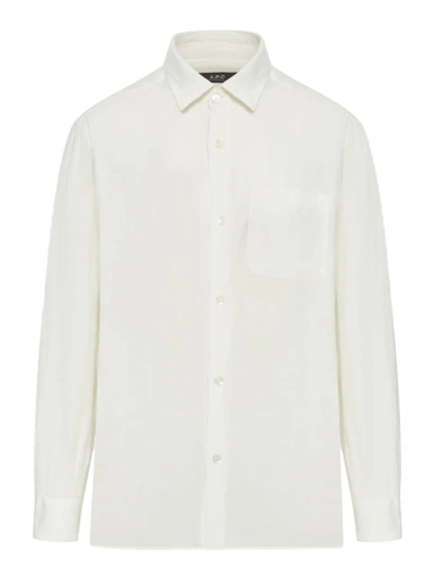 Apc Chemise Sela In Aac Off White