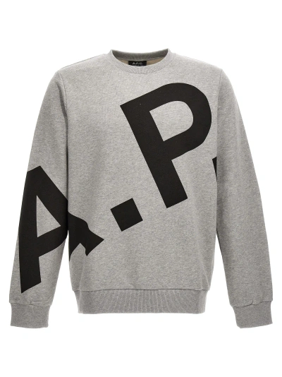 Apc Cory Sweatshirt In Gray