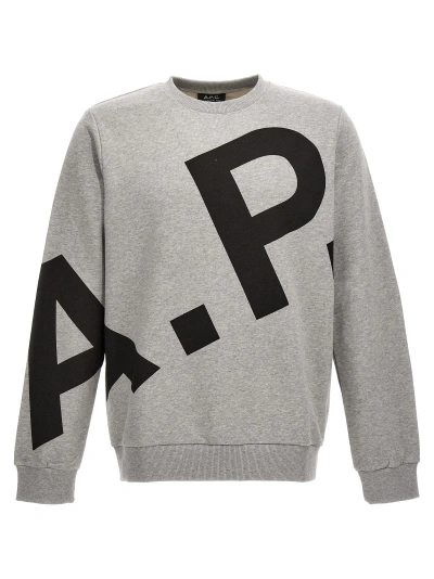 Apc Cory Sweatshirt (unisex) In Grey