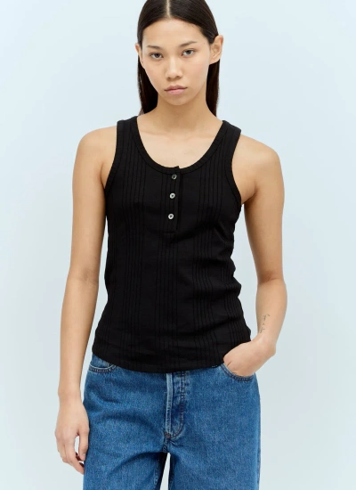 Apc Debardeur Amber Tank Top In Black