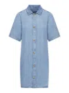 Apc A.p.c. Dress In Blue