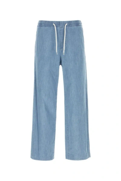 Apc A.p.c. Elasticated Drawstring Waistband Jeans In Blue